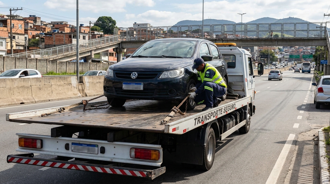 Logística para Veículos Parados em Fortaleza‑CE
