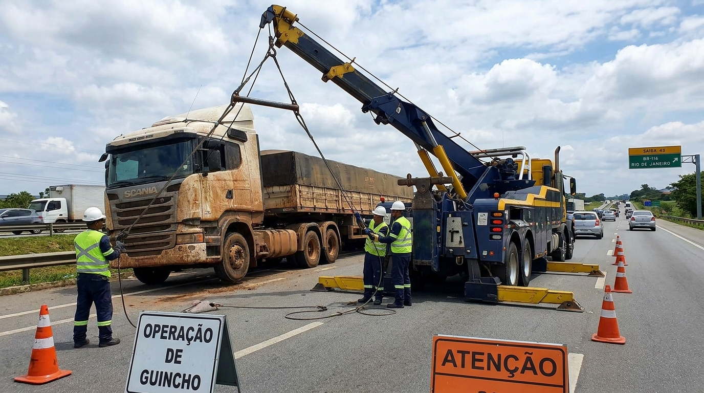 Reboque de Caminhão Baú em Fortaleza‑CE
